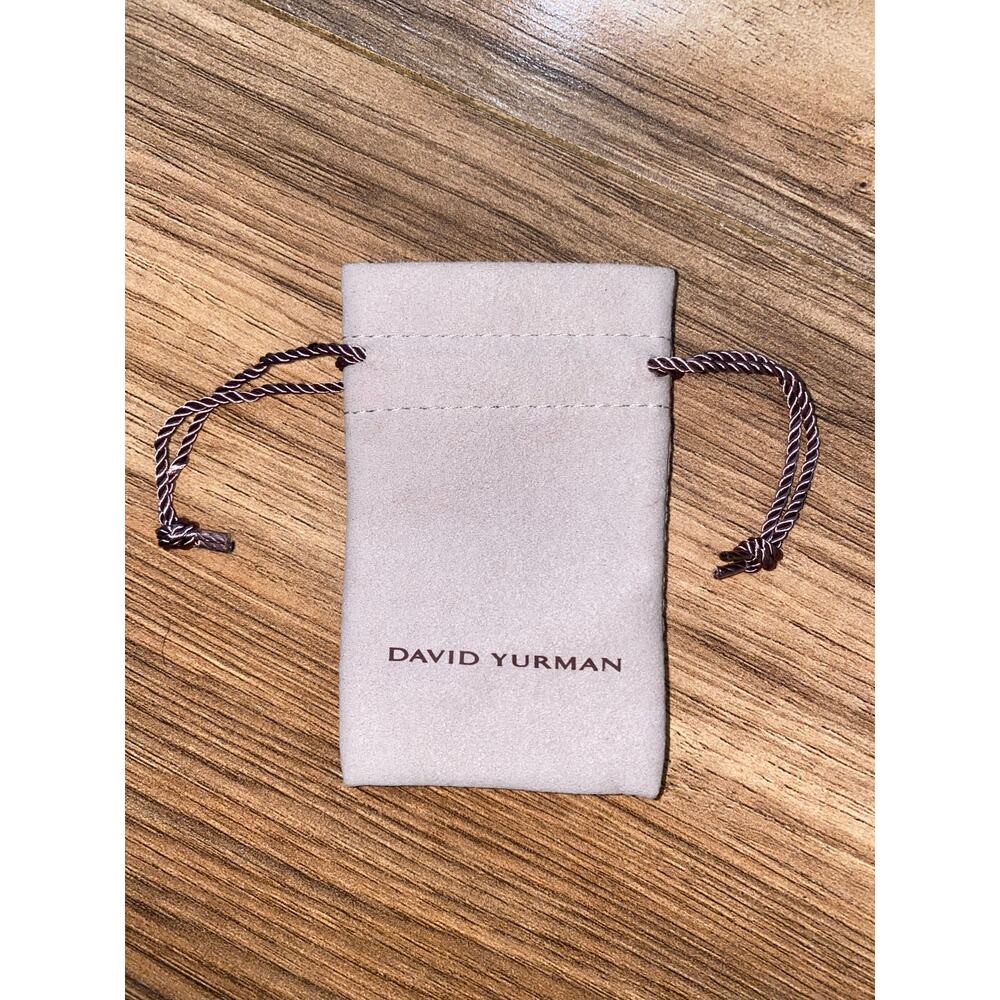 DAVID YURMAN MINI SUEDE JEWELRY POUCH /BAG